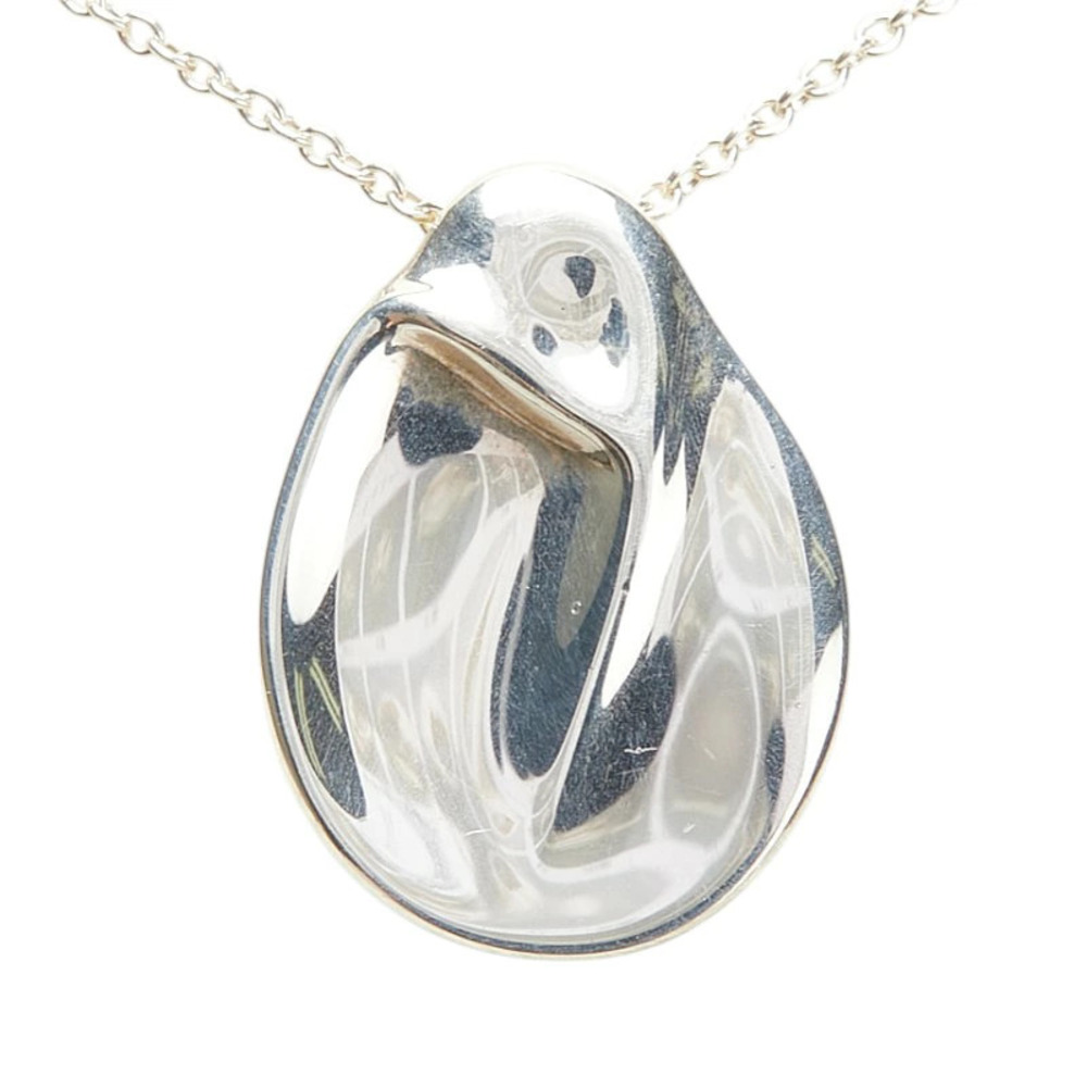 Tiffany Co Elsa Peretti Madonna Necklace Silver TIFFANYCo Silver